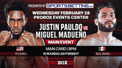 Justin Pauldo vs. Miguel Madueno Bild 1
