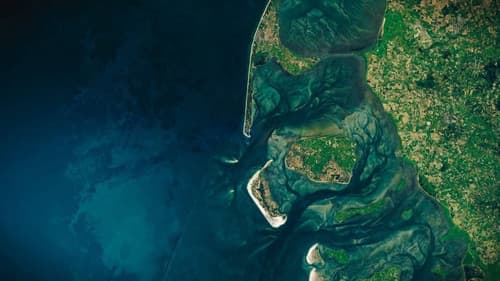 Deutschland aus dem All Bild 1