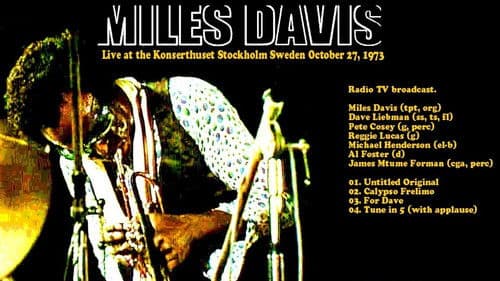 Miles Davis Live in Stockholm 1973 Bild 1