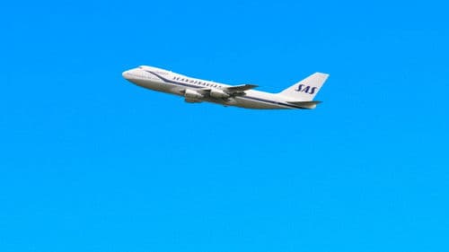 SK 917 har nettopp landet Bild 1