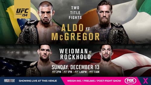 UFC 194: Aldo vs. McGregor Bild 3