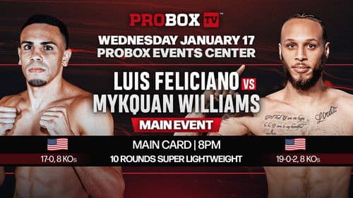 Luis Feliciano vs. Mykquan Williams Bild 1