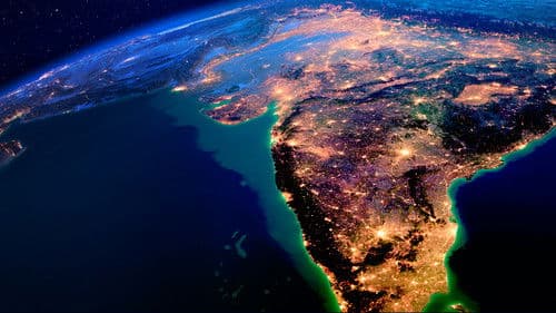 Indien von oben Bild 4