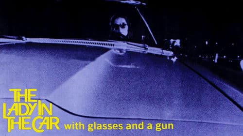 Die Dame im Auto mit Brille und Gewehr Bild 2