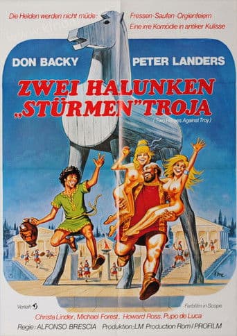 Zwei Halunken "stürmen" Troja